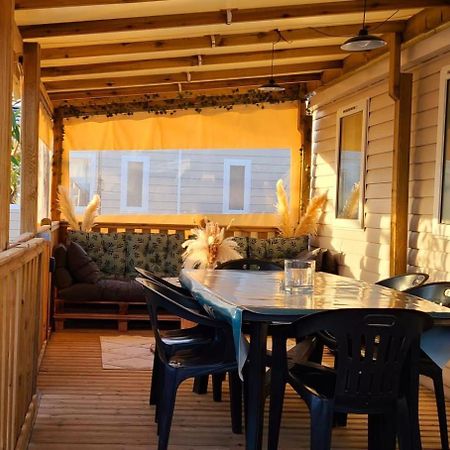 Mobil-Home Le Cocon Fun Pass Non Inclus Canet-en-Roussillon Exterior foto