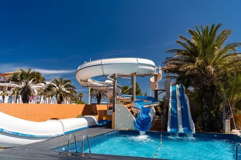Mobil-Home Le Cocon Fun Pass Non Inclus Canet-en-Roussillon Exterior foto