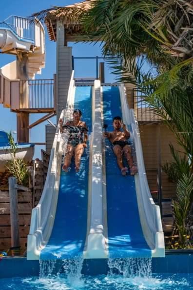 Mobil-Home Le Cocon Fun Pass Non Inclus Canet-en-Roussillon Exterior foto